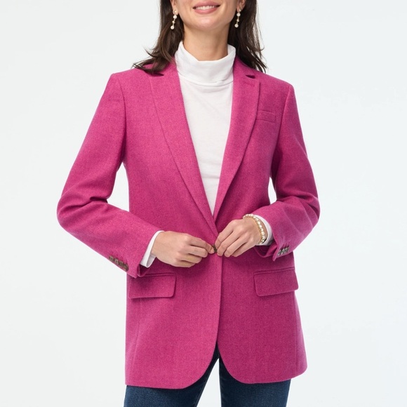 J. Crew Relaxed One-button Blazer 4 - Picture 1 of 8